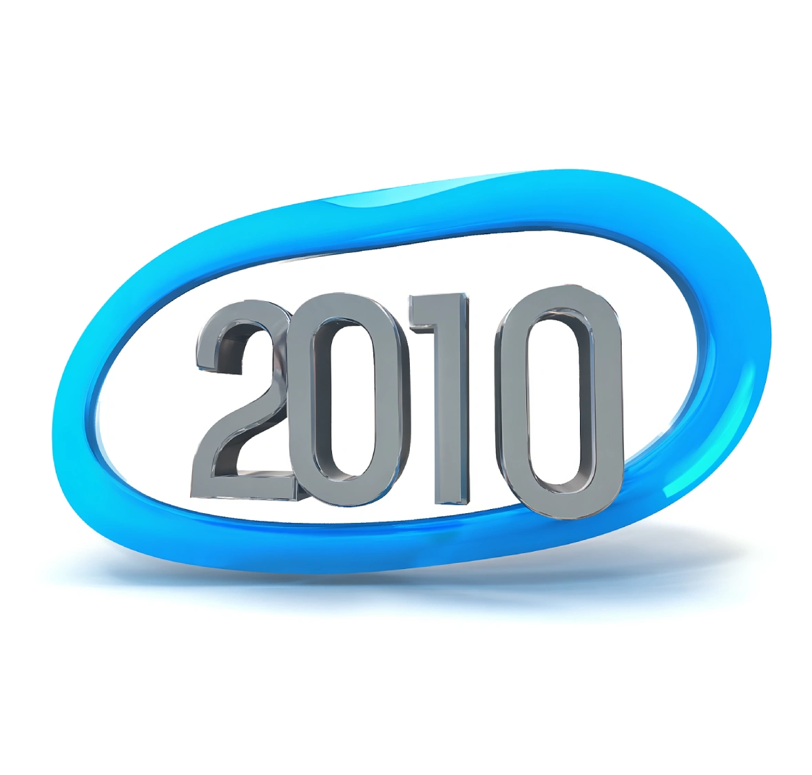 Gen4 create 3d banner with text '2010' 369383617